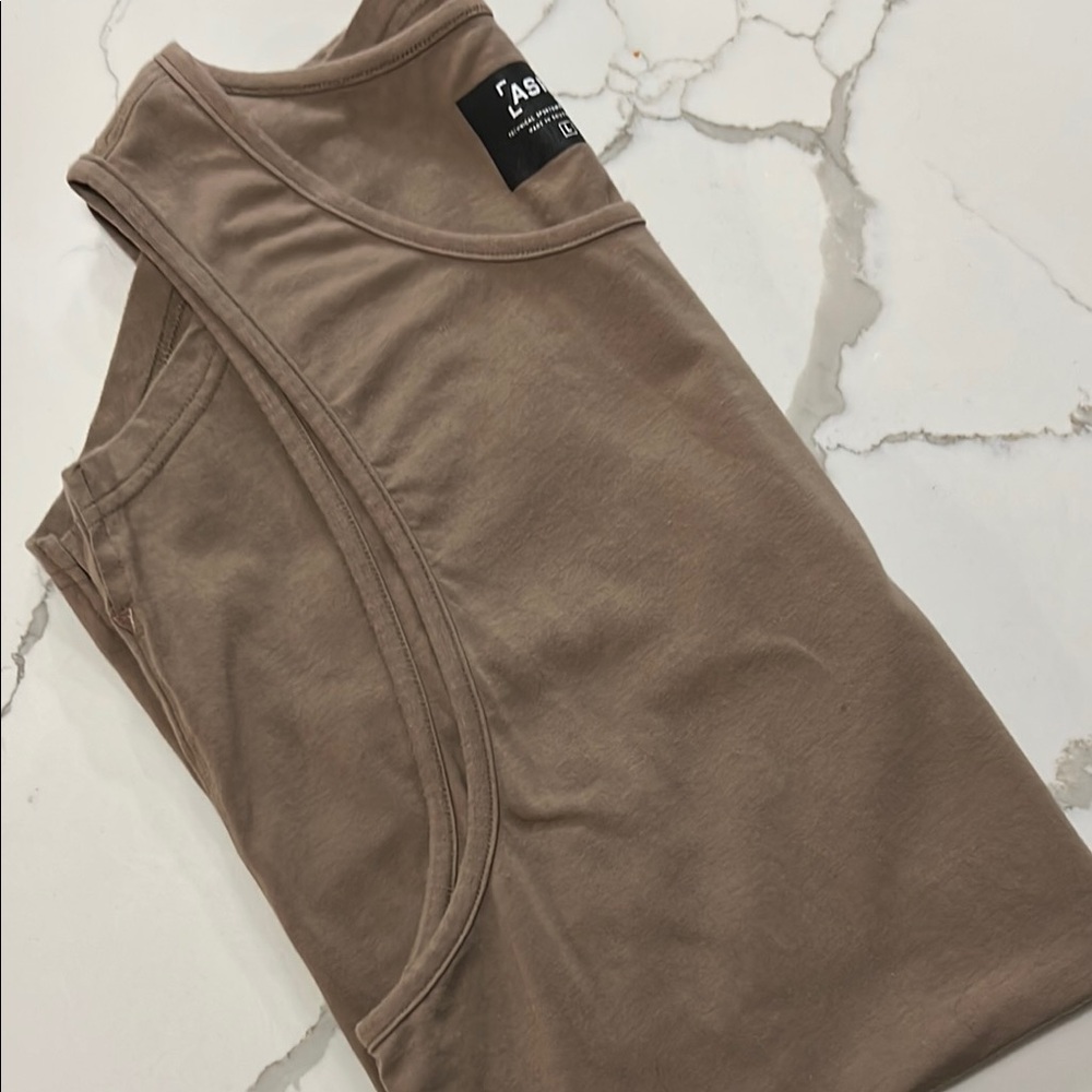 Brown Sleeveless Top